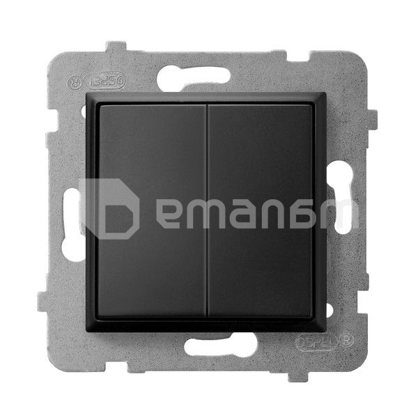 ჩამრთველი ჩარჩოს გარეშე Ospel Aria ŁP-2U/m/33