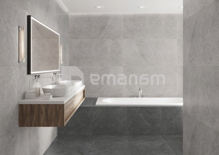 კერამოგრანიტი Cerrad Ash Grey Rectified 119.7x59.7x0.8 სმ