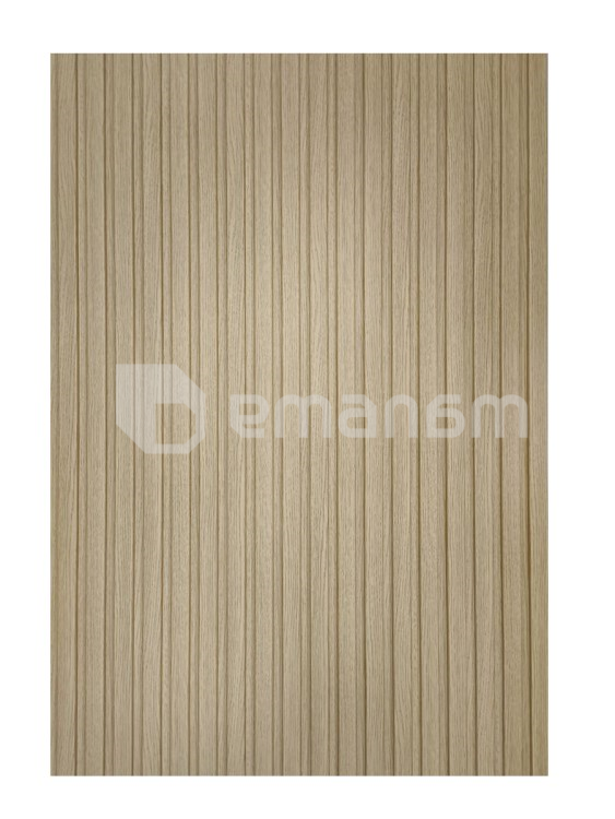 კედლის პანელი MDF Super Profil 12117 2800x117x12 მმ 0.3276 მ² მუხა