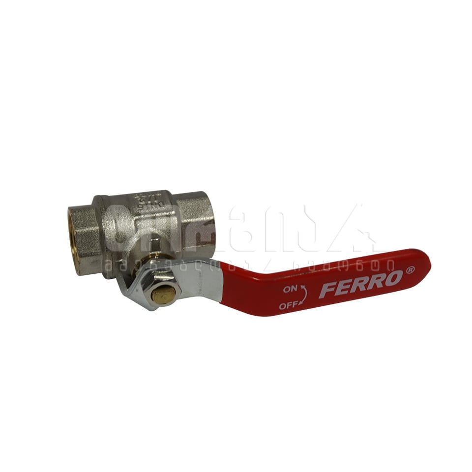 ბურთულა ვენტილი ლატუნის 1/2'' KP1 Ferro