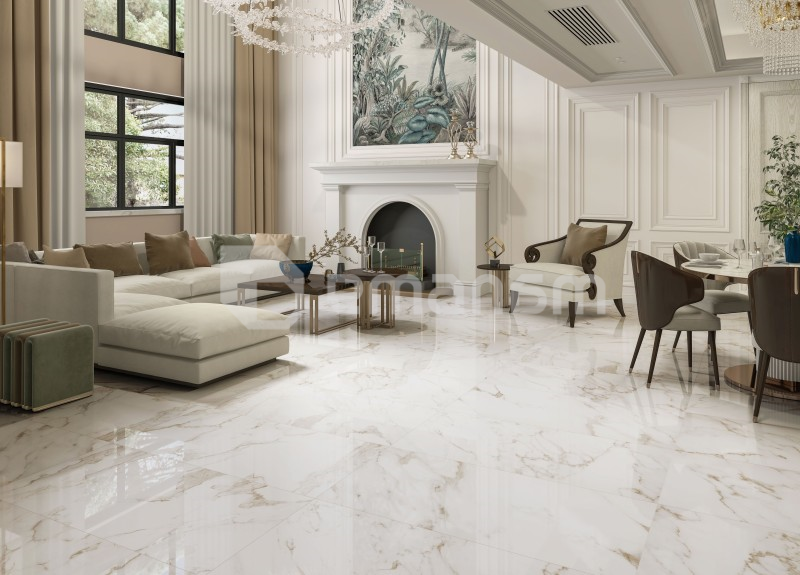 კერამოგრანიტი Halcon Ceramicas P Imperium Oro Mat PRI 33,3X33,3სმ