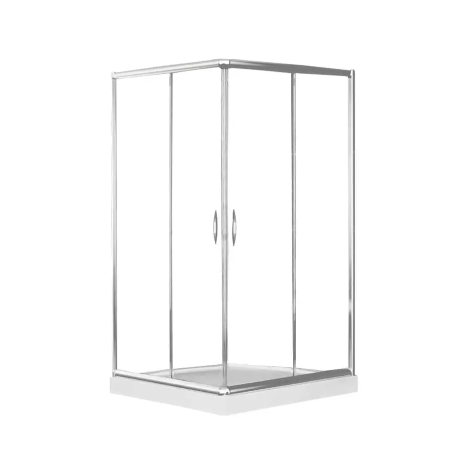 საშხაპე კაბინა VELA BANYO 80*80*190h (6mm) ოთხკუთხედი, პადონ