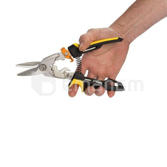 მაკრატელი ლითონის, პირდაპირი Fiskars PowerGear 1027207