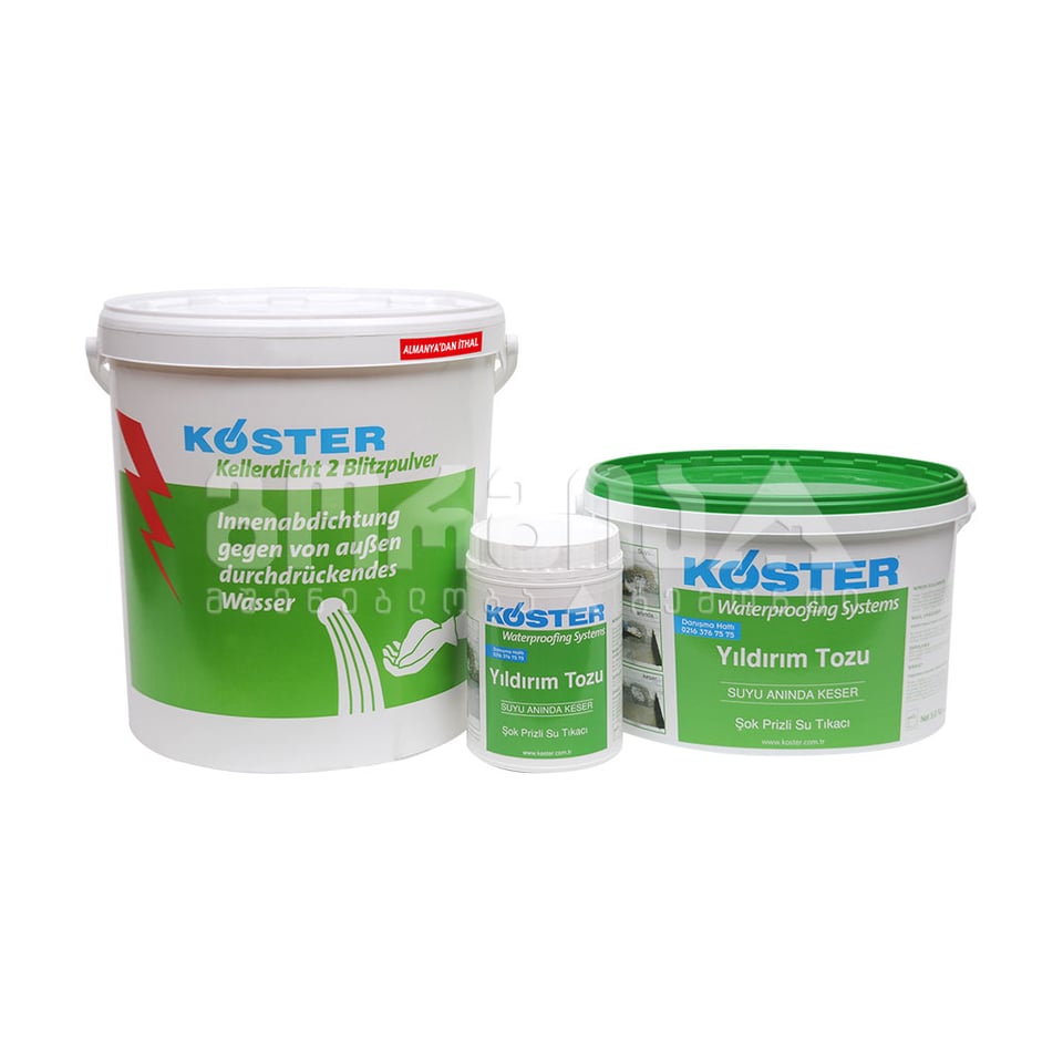 მომენტალური ჰიდროიზოლაცია 5კგ Yildirim Tozu