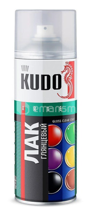 ლაქი აკრილის უნივერსალური პრიალა Kudo KU-9002 520 მლ