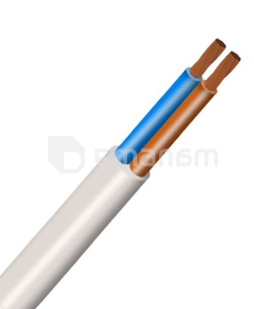 კაბელი Sakcable პვს 2x2.5 (H05VV-F, A05VV-K)