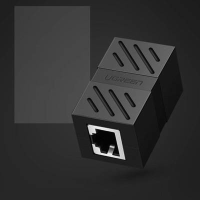 ქსელის კაბელის გადასაბმელი UGREEN NW114 (20390), Rj45 Ethernet Connector, Black