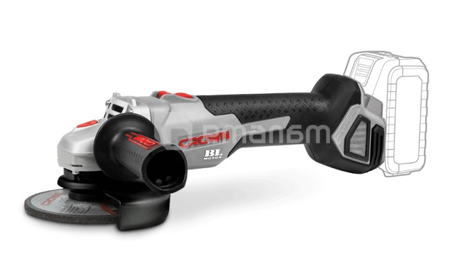 კუთხის სახეხი მანქანა აკუმულატორის Crown CT23001-125HX  20V, 125 მმ