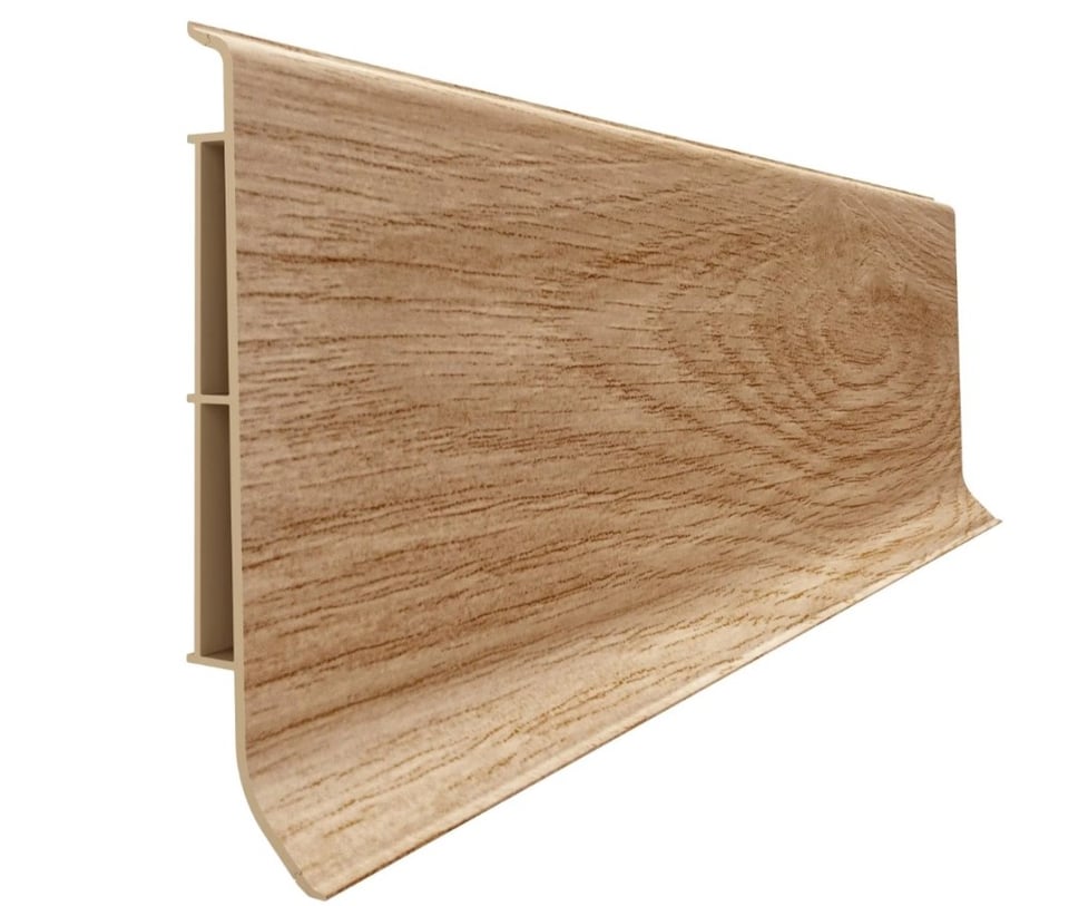 პლინთუსი VOX PVC LINELA 406 მუხა CANBERRA 2 მ