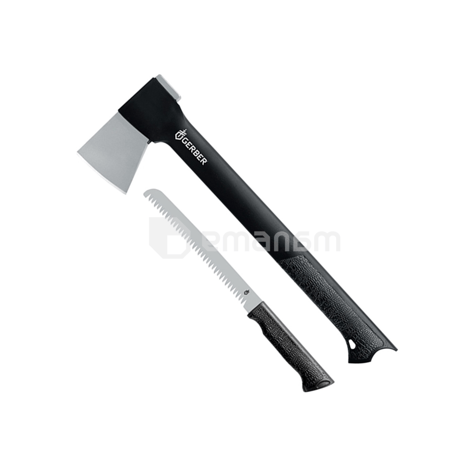 ნაკრები ნაჯახი, ხერხი Gerber 1014047(Gator, Combo II)