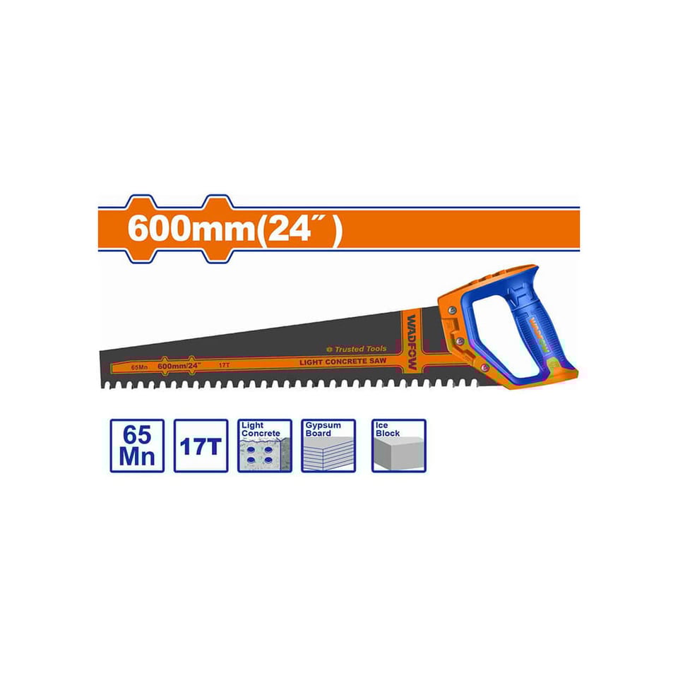 ხელის ბეტონის საჭრელი ხერხი (WHW9124) WADFOW