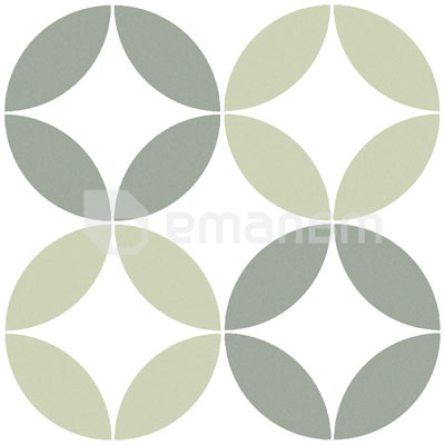 კერამოგრანიტი Geotiles Bora Green 223x223 მმ