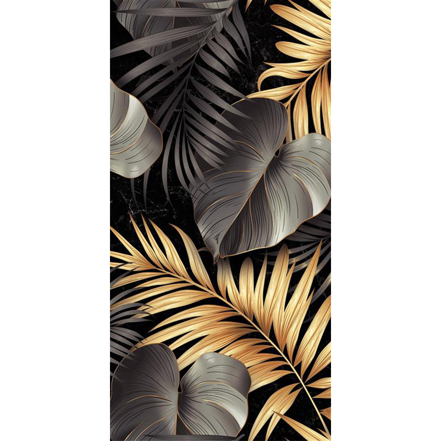 კერამოგრანიტი Itaca MONZON BLACK DECOR A HIGH GLOSSY 600X1200