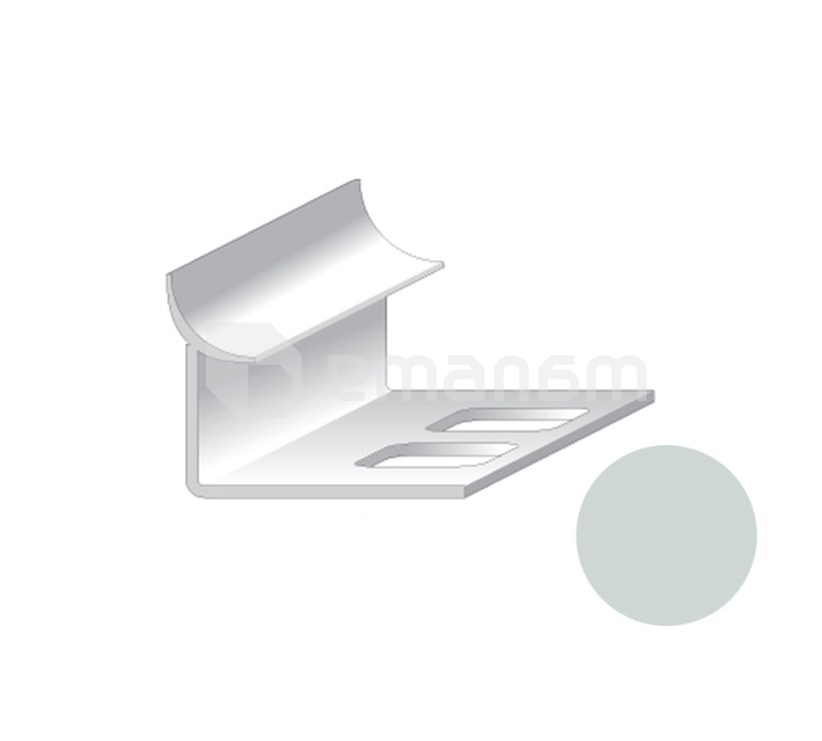 შიდა კუთხე ფილის Salag PVC 9/2500 მმ კრემისფერი