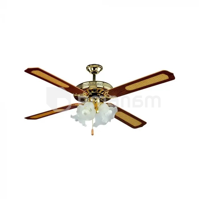 ჭაღი-ვენტილატორი V-TAC LED 4xE27 7921 55W