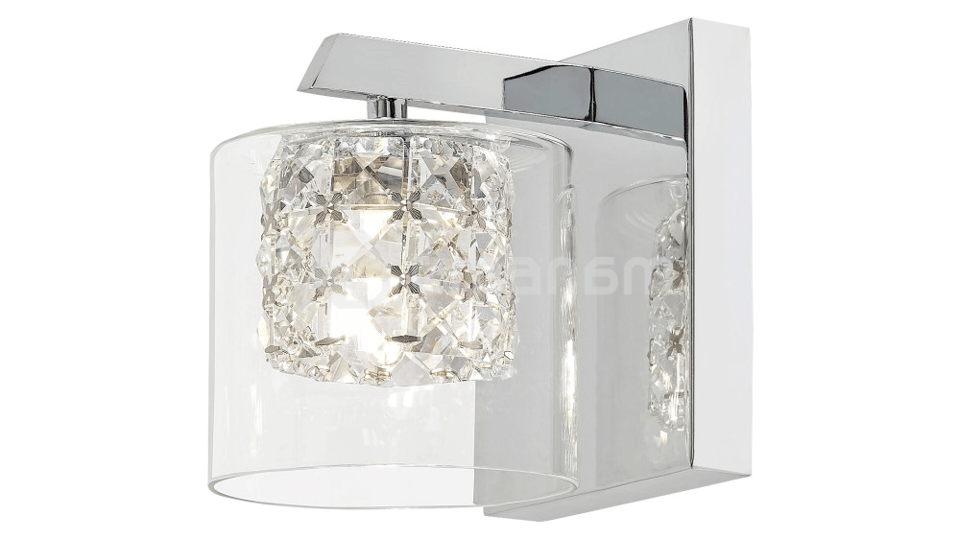 ბრა Rabalux DUCHESS LED 1 G9 h150 L120 ქრომი გამჭირვალე 3113