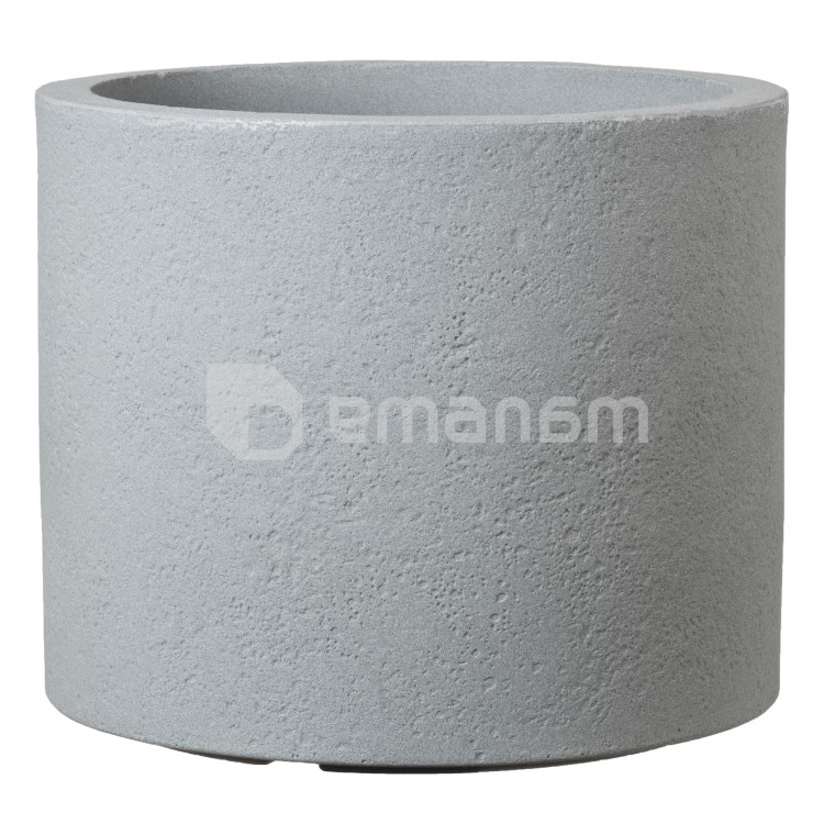 ქოთანი ეზოს პლასტმასის Scheurich 130/40 Riva Stone grey 36 ლ