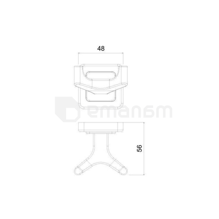 საკიდი პირსახოცის Tema Banyo Titan Model 71523-2