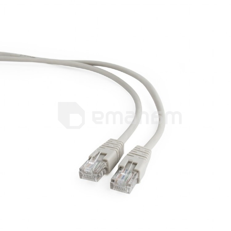 კაბელი CAT5e UTP Cablexpert Gembird ნაცრისფერი 3 მ