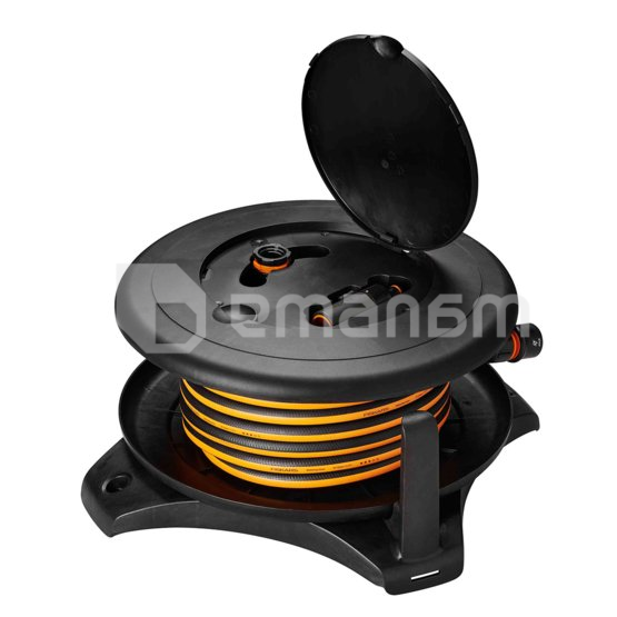 შლანგი კოჭით Fiskars Solid 1057237 1/2" 30+1.5 მ