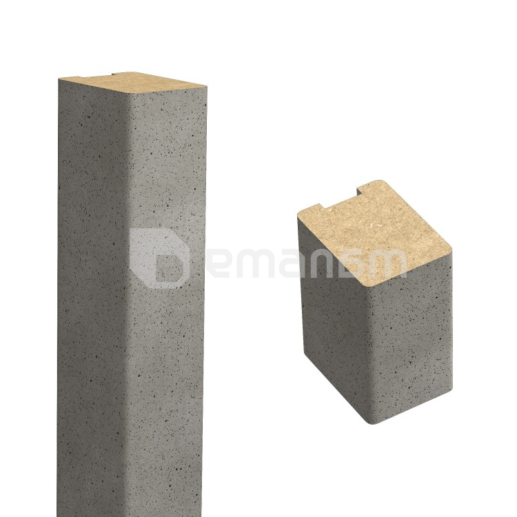 ლარტყა დეკორატიული Foge 280x3x4 სმ ახალი ბეტონი 6 ც