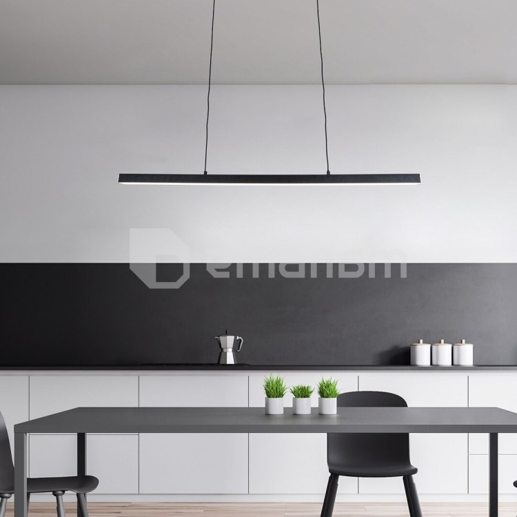 საკიდი Rabalux TARIQ LED 30W 4000K L1200 h1300 ალუმინი შავი 72128