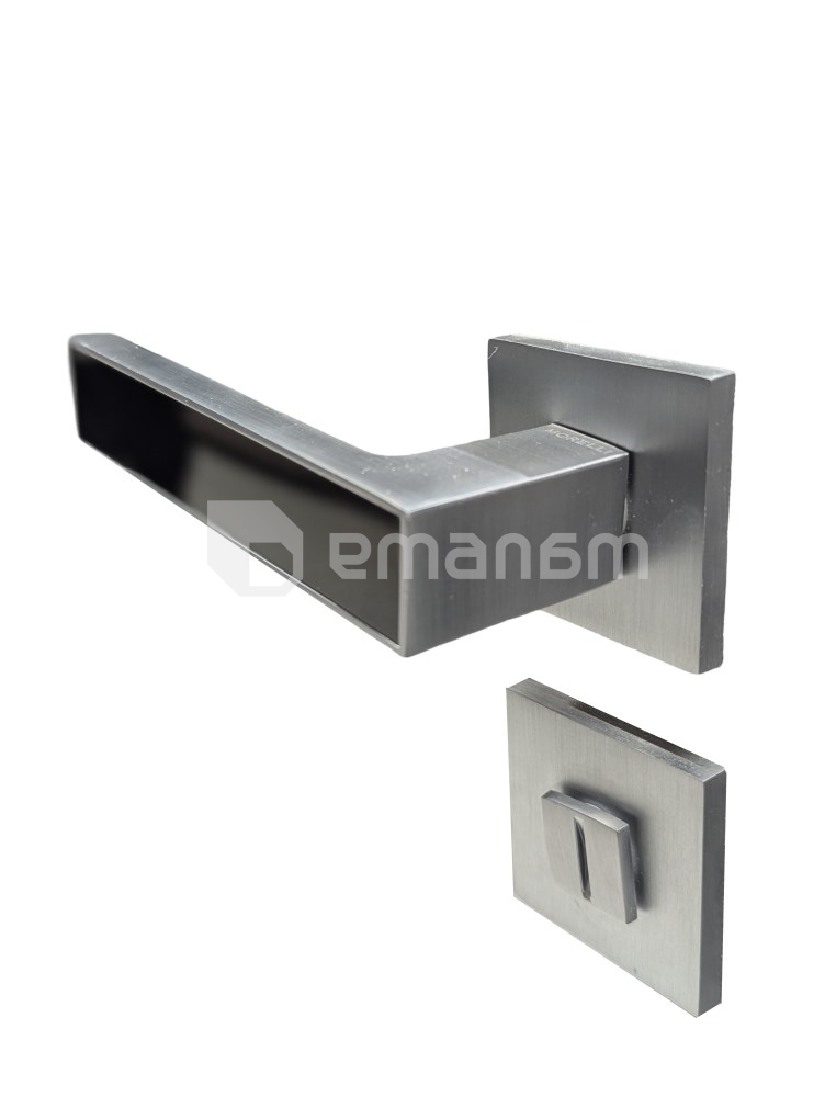 სახელური როზეტით Morelli SULLA MH-48-S6 SC/BL WC 102143+102146 ბრუნსაკეტი სანტექნიკური