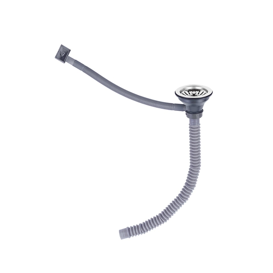 სამზარეულოს ნიჟარა+სიფონი LS-7750  770*500*180 (0.6MM)LEFT
