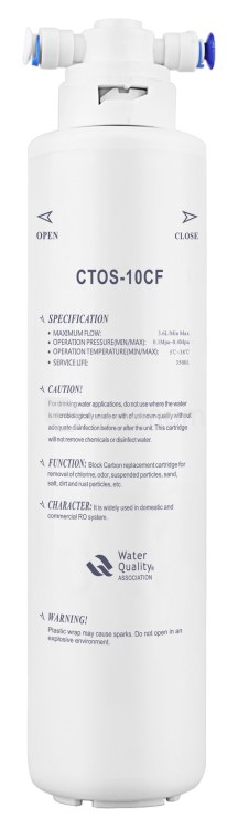 მოდული ფილტრი CTOS-10CF HIdrotek  25სმ