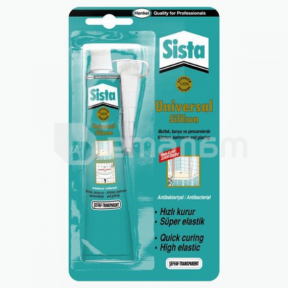 სილიკონი Sista 1548581 50 გ გამჭვირვალე