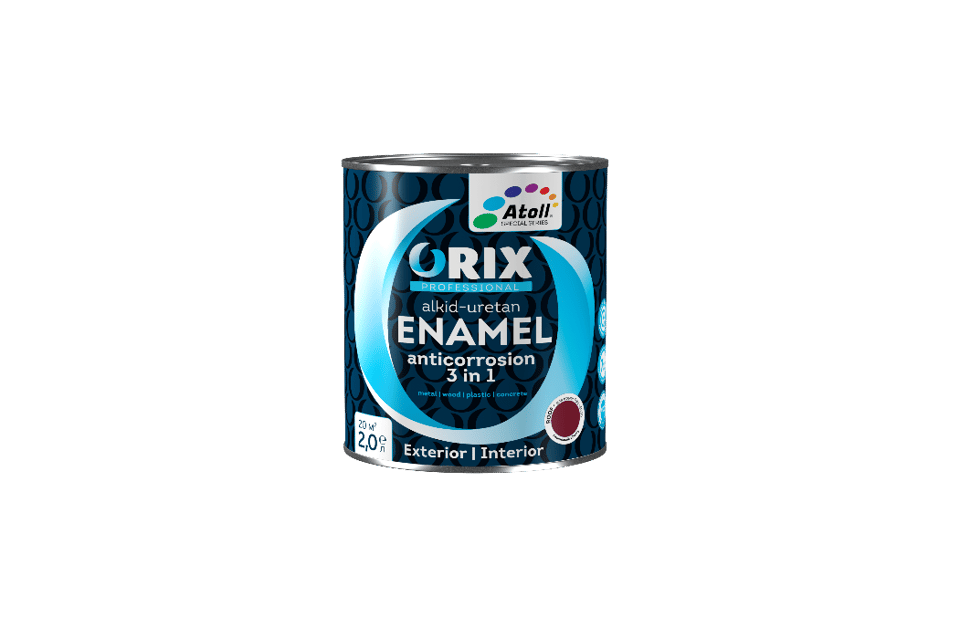 2,2 კგ ემალის საღებავი ლურჯი RAL-5005