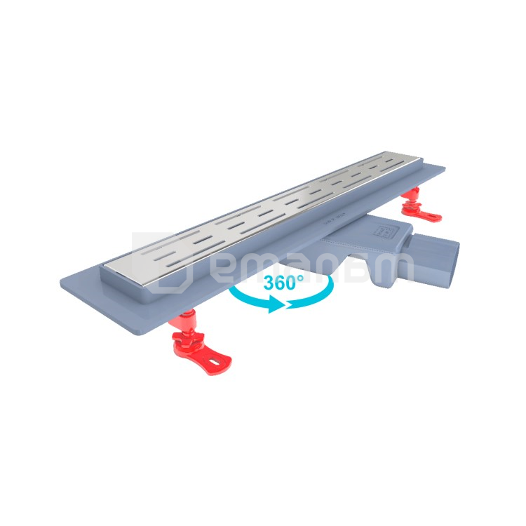 ტრაპი შხაპის Valtemo Starline Base VLD-562330 80 სმ