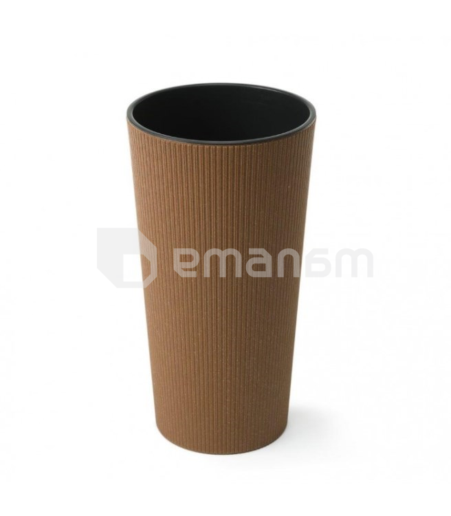 ქოთანი ყვავილის Lamela LILIA ECO 300 jumper 12,5ლ ყავისფერი