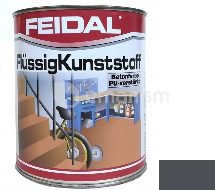 საღებავი Feidal Flussigkunststoff 2.5 ლ ანტრაციტი