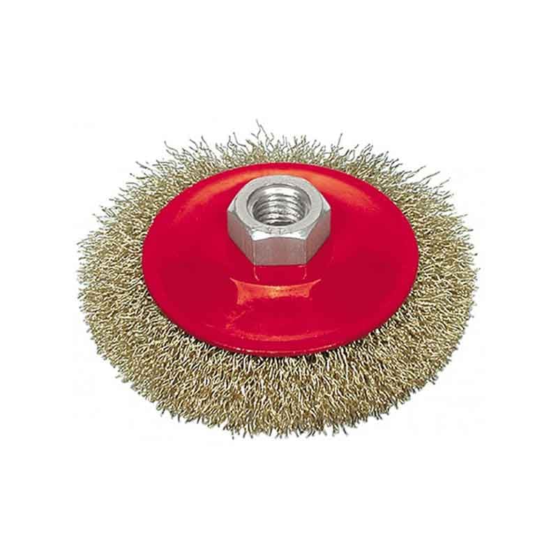 ლითონის ჩოთქი ბრტყელი ხრახნით 14-100მმ 