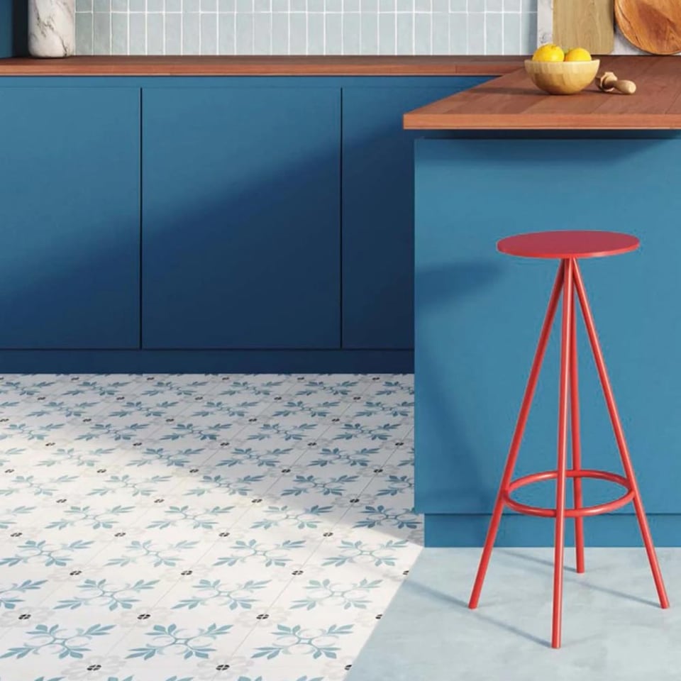 კერამოგრანიტი SIROCCO BLUE GARDEN 22.3X22.3