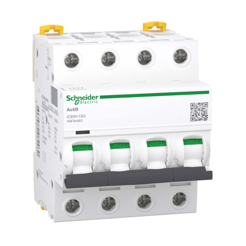 ავტომატური ამომრთველი Schneider Electric 4Р C63A 6кА