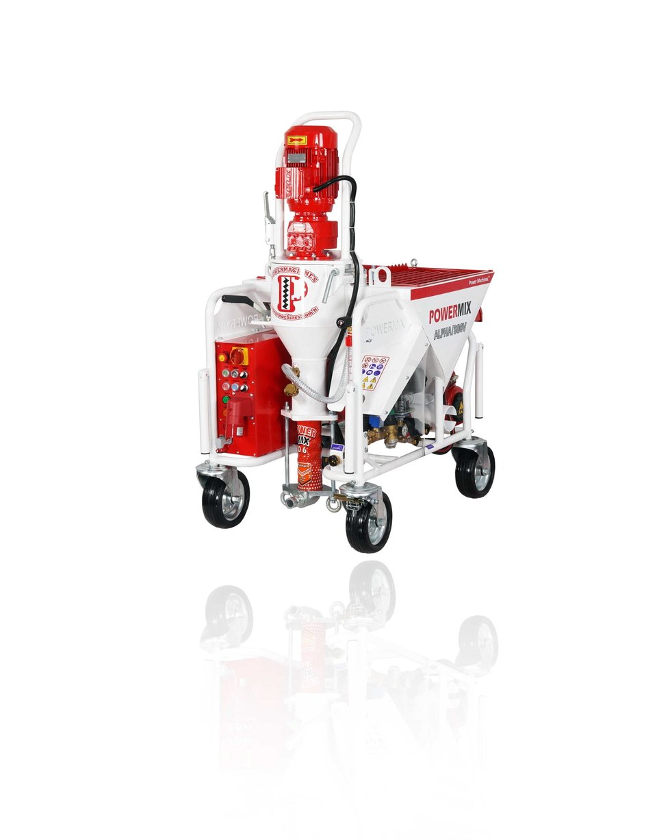 კედლის სალესი აპარატი | Powermix ALPHA | 380V