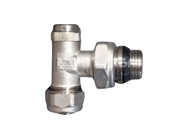 რადიატორის ვენტილი უკუსვლის  KAS (pex-al pipe) 1/2""