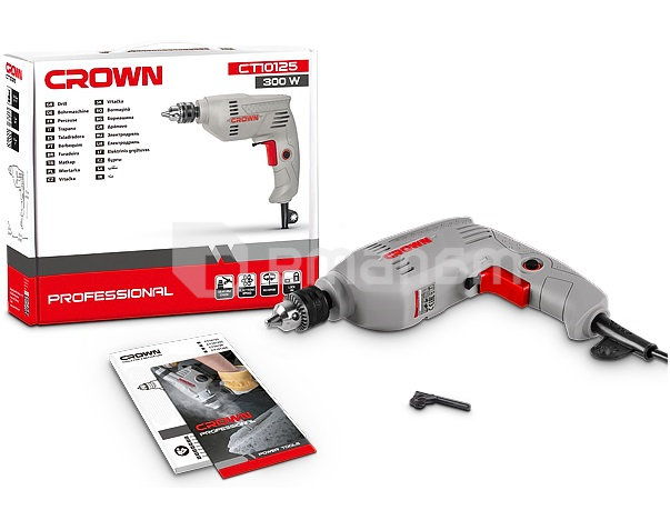 დრელი Crown CT10125 300W