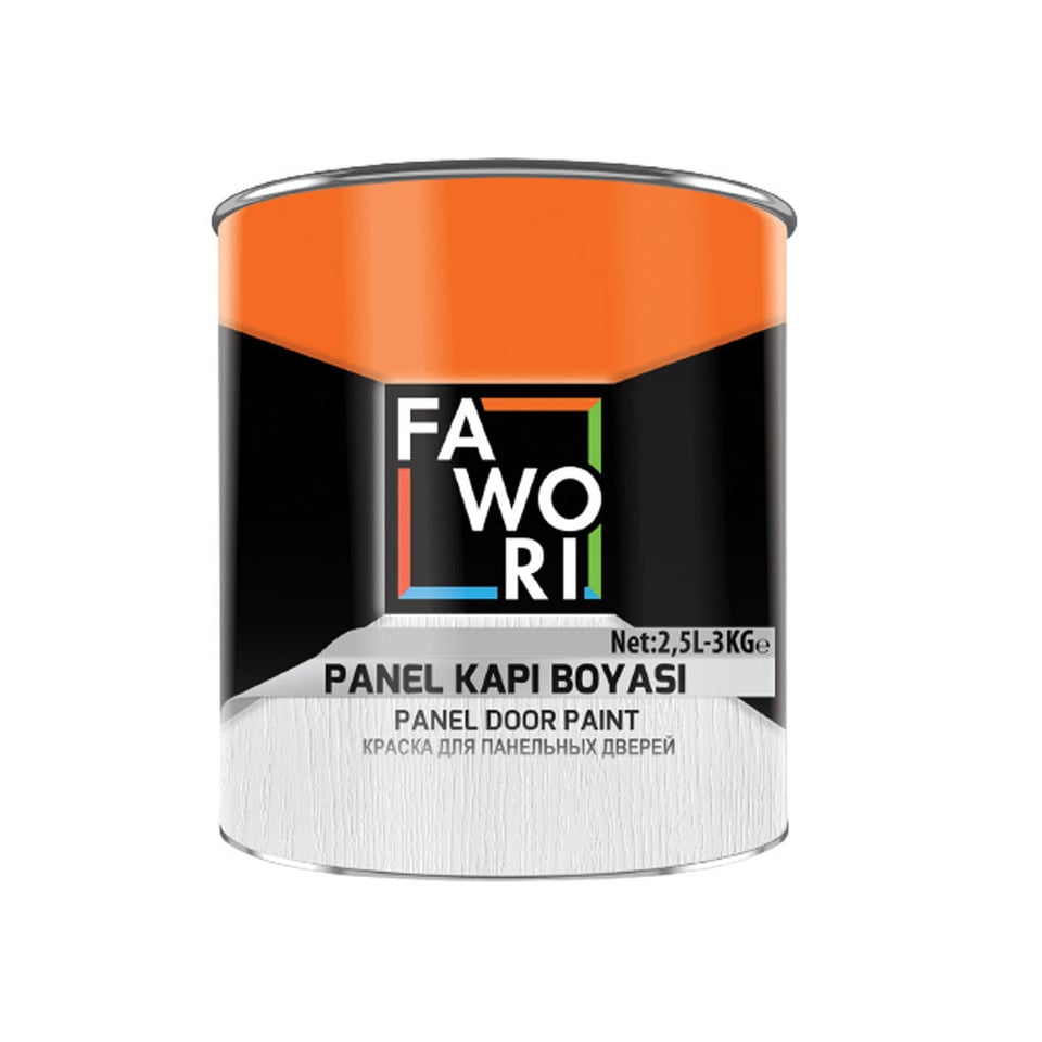 2,5ლ კარის წყლოვანი საღებავი მუქი ყავისფერი FWR PANEL KAPI B.KOYU KAHVE