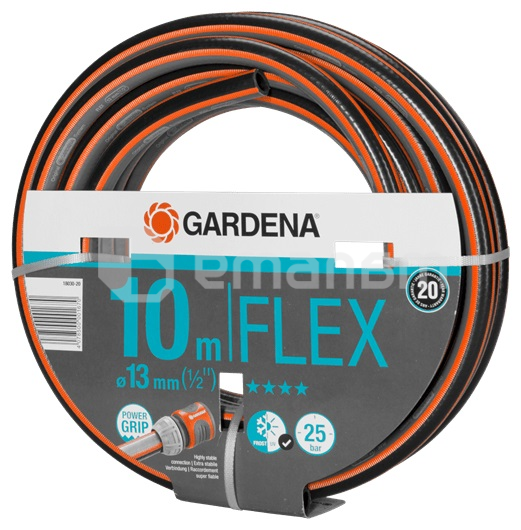 შლანგი Gardena Comfort FLEX 13 მმ 1/2" 10 მ