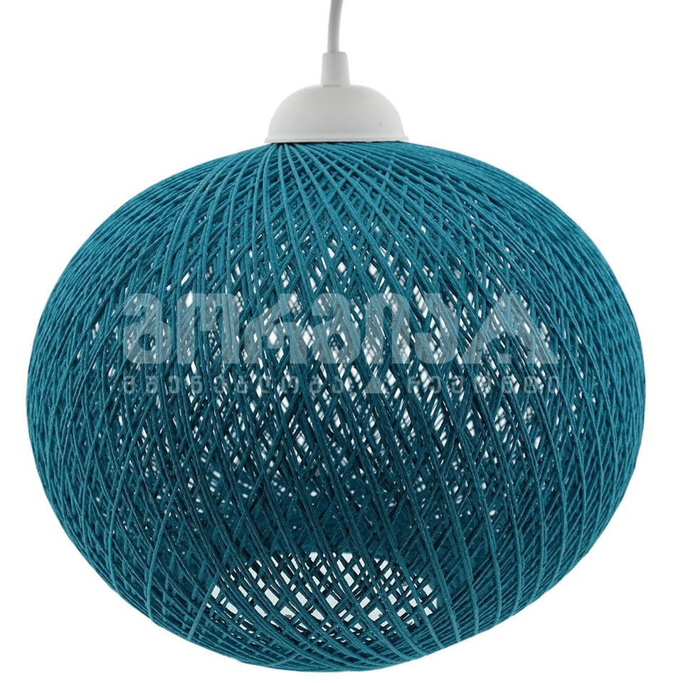 ჭაღი მრგვალი მუქი ლურჯი IBIZA - 529135  Tek-is