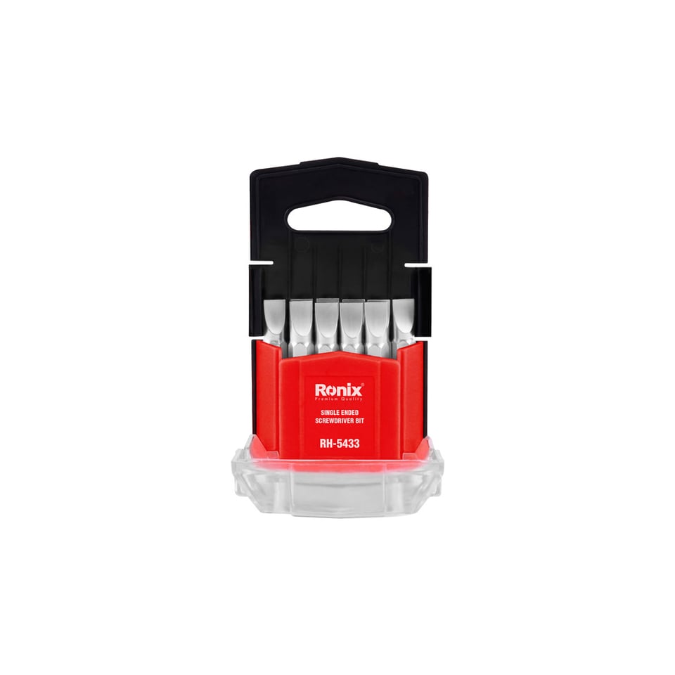 სახრახნისის ბრტყელი ბიტები Ronix RH-5433, 10ც