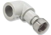 მუხლი ქანჩით გ.ხ. Vesbo PPR 90° Ø20mm 1/2"