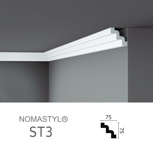 პოლისტიროლის კარნიზი ST3
