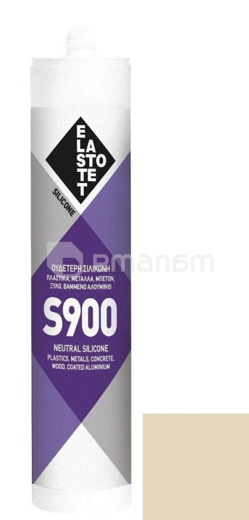 სილიკონი Elastotet S-900 RAL 1015 ჩალისფერი 280 მლ