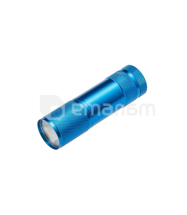 ფანარი GTV LED SOS zoom 3 AAA ლურჯი 1.5 V 3W 150lm 6400K IP20