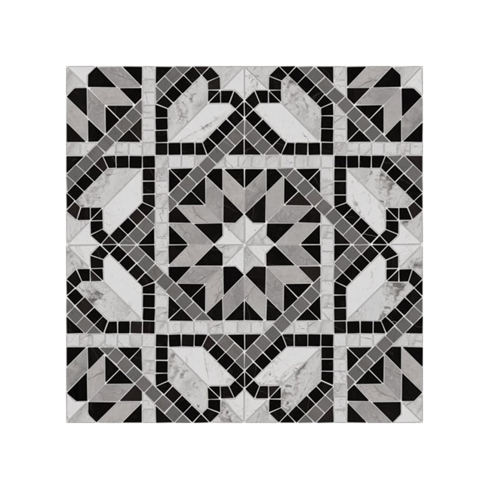 კერამოგრანიტი Cen. Samos Negro 21.7x43.5