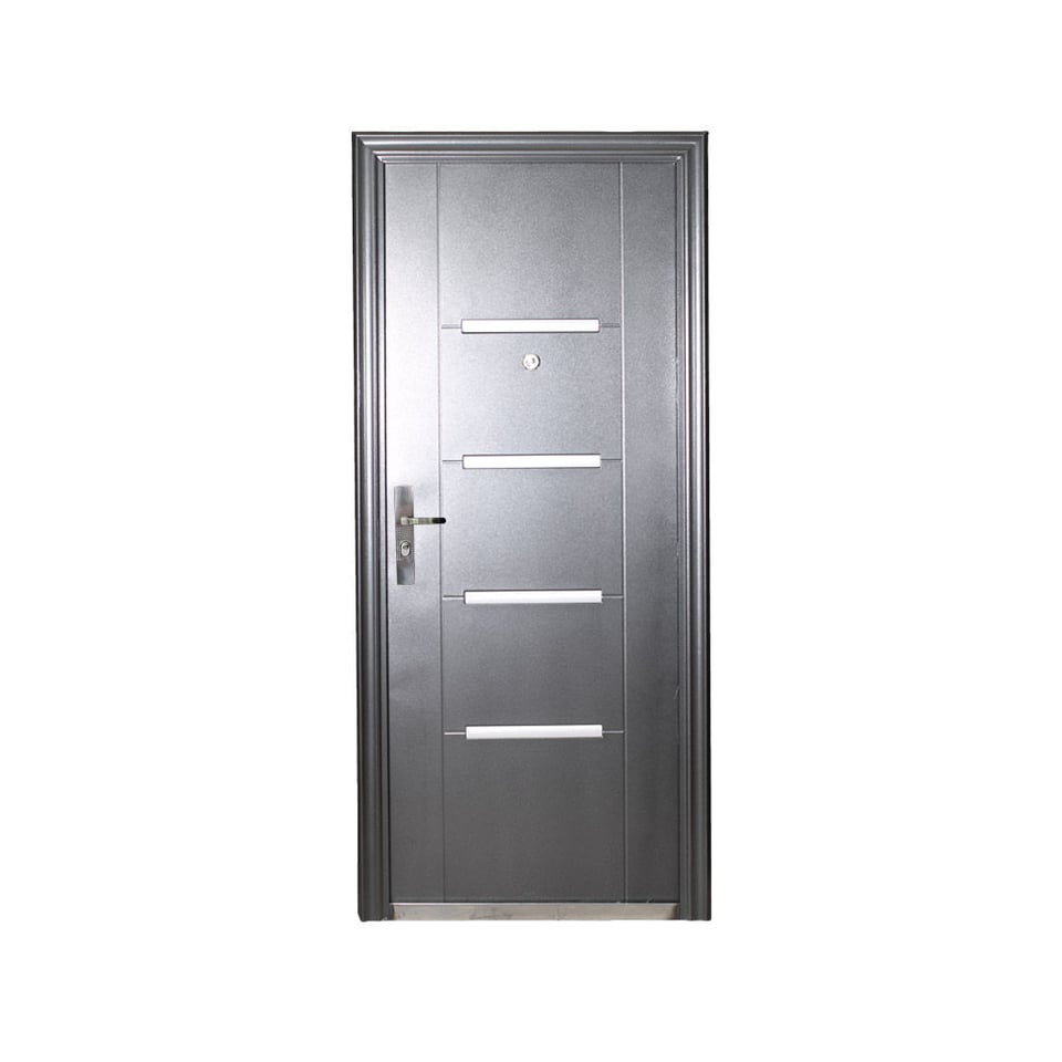 ლითონის კარი Y-3075(C16) 2200X960X50 მმ მარჯვენა გაღებით